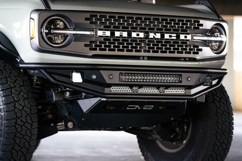 DV8 Offroad 21-22 Ford Bronco Competition Series Front Bumper - FBBR-04