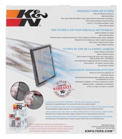 K&N 13-15 Audi A3 1.6L/1.8L/2.0L / 12-15 VW Golf VII 1.6L/2.0L Cabin Air Filter - VF2047