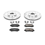 Power Stop 08-14 Nissan Rogue Front Z23 Evolution Sport Brake Kit - K4724