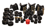 Energy Suspension 73-79 Ford F-150 Pickup 4WD Black Hyper-flex Master Bushing Set - 4.18107G