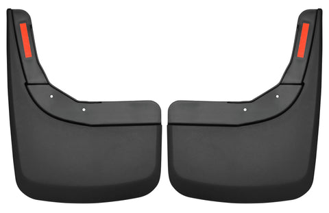Husky Liners 19-23 Chevrolet Silverado 1500 (Excl. ZR2/TBoss) Rear Mud Guards - Black - 59261