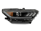 Raxiom 15-17 Ford Mustang Projector Headlights OEM HID Bulbs- Black Housing (Clear Lens) - 407055
