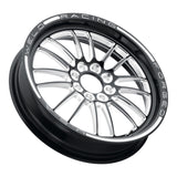 Weld Tuner Import 15x3.5 / 4x100mm BP / 2.25in. BS 1-Piece Black Wheel - 778B-15022