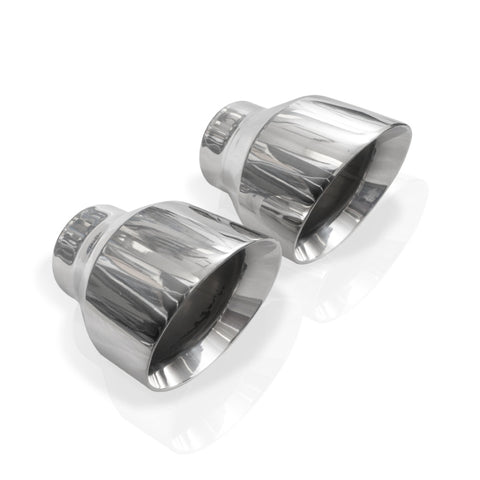 Stainless Works 2020 Ford GT500 Redline Catback H-Pipe Exhaust Factory Connect - Polished Tips - GT500CBHFCR
