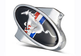 Ford Racing Chrome Air Cleaner Nut w/ Mustang Logo - 302-337