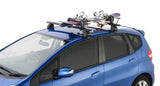 Rhino-Rack Universal Ski/Snowboard Carrier - Fits 3 Pairs of Skis or 2 Snowboards - Black - 573