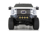 Addictive Desert Designs 17-20 Ford Super Duty Bomber Front Bumper w/ Mounts For 4 Rigid 360 6in - F160014110103