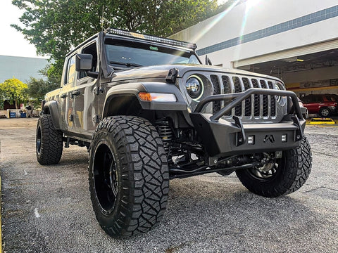 Oracle Oculus Bi-LED Projector Headlights for Jeep JL/Gladiator JT - Matte Blk - 5500K - 5839-504