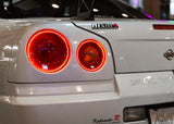 Oracle Nissan Skyline 98-01 LED Halo Kit Tail Light Halo Kit - White - 2375-001