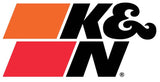 K&N Filter Universal Air Filter Carbon Fiber Top/Base Oval FLG. (8-3/4 x 3-1/4) 4-5/8H - RP-5161