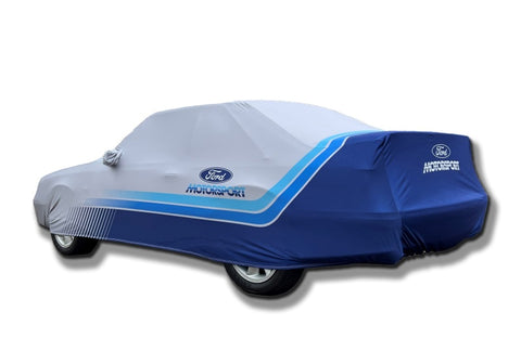 Ford Racing 79-93 Fox Body Mustang Car Cover - Blue - M-19412-FOX