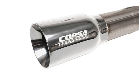 Corsa 18-21 Jeep Wrangler JLU 3.6L 2.75in Sport Cat-Back Exhaust w/ American Flag Tips - 21124USA