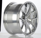 BBS CI-R 19x9 5x120 ET44 Ceramic Polished Rim Protector Wheel -82mm PFS/Clip Required - CI2203CP