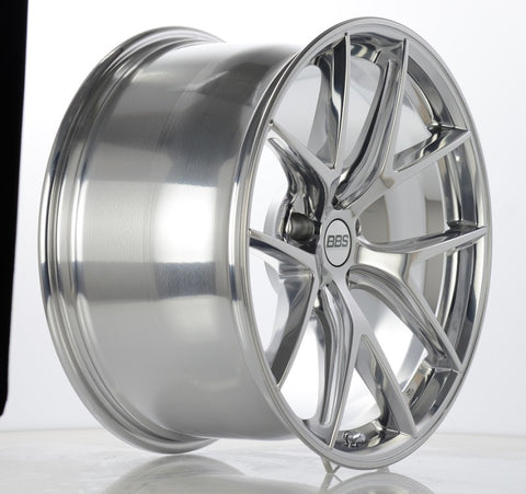 BBS CI-R 20x11.5 5x120 ET52 Ceramic Polished Rim Protector Wheel -82mm PFS/Clip Required - CI0801CP