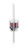 K&N Rubber Base Crankcase Vent Filter - 0.55in Flange ID 1.375in OD 1.125in Height - 62-2480