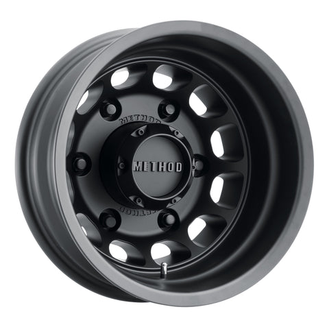 Method MR901 - REAR 16x5.5 -138mm Offset 6x205 161.04mm CB Matte Black Wheel - MR901655925138N