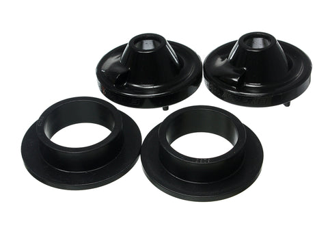 Energy Suspension Rear Spring Isolator Set - Black - 2.6117G