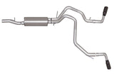 Gibson 15-20 Yukon/ Tahoe 5.3L Black Elite Cat-Back Dual Extreme Exhaust System - Stainless - 65668B