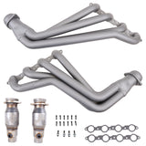 BBK 2010-15 Camaro Ls3/L99 1-7/8 Full-LenGTh Headers W/ High Flow Cats (Titanium Ceramic) - 4054