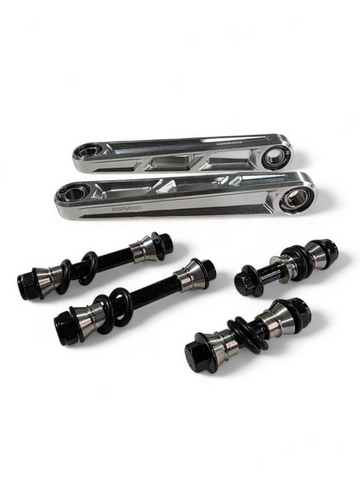 Elektric Offroad 2024+ Can Am Maverick R Front Sway Bar Links Anodized Clear - RVSPA0003-C