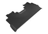 3D MAXpider 2017-2019 Ford F-250/350/450 Supercrew Kagu 2nd Row Floormats - Black - L1FR10821509