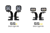 Diode Dynamics 14-19 Silverado/Sierra SS3 LED Ditch Light Kit - Pro White Combo - DD6657