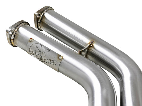 aFe Twisted Steel HDR X-Pipe SS-304 01-06 BMW M3 3.2L S54 - 48-36324