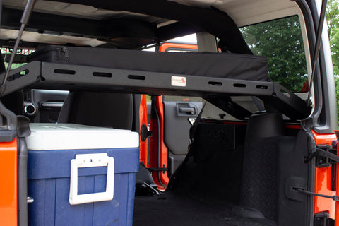 Fishbone Offroad 07-18 Jeep Wrangler JK 4 Door Fishbone Offroad Interior Storage Rack - FB25116