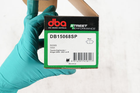 DBA 21-22 Lexus IS300 F Sport Rear SP Performance Brake Pads - DB15068SP