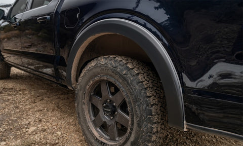 Bushwacker 2019 Ford Ranger OE Style Fender Flares 2pc Rear Crew Cab / Extended Cab Pickup - Blk - 20118-02