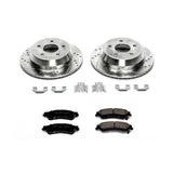 Power Stop 98-05 Chevrolet Blazer Rear Z23 Evolution Sport Brake Kit - K2008