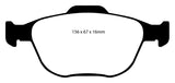 EBC 02-04 Ford Focus 2.0 SVT Redstuff Front Brake Pads - DP31641C
