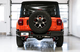 AWE Tuning 2018+ Jeep Wrangler JL/JLU Tread Edition Axle-Back Dual Exhaust - Chrome Silver Tips - 3015-32001