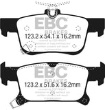EBC 2016+ Buick Envision 2.0L Turbo Ultimax2 Rear Brake Pads - UD1923