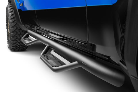 N-Fab Podium LG 09-17 Dodge Ram 1500 09-15.5 2500/3500/4500 Crew Cab - Tex. Black - 3in - HPD0984CC-TX