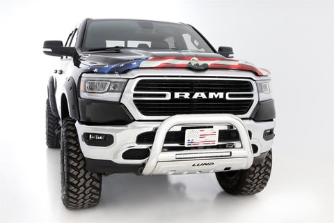 Stampede 19-23 Ram 1500 (Excl. Rebel/TRX) Vigilante Premium Hood Protector - Flag - 2019-30