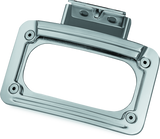 Kuryakyn L.E.D. Curved License Plate Frame Indian Chrome - 5699