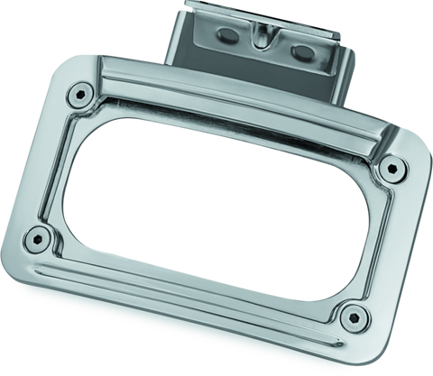 Kuryakyn L.E.D. Curved License Plate Frame Indian Chrome - 5699