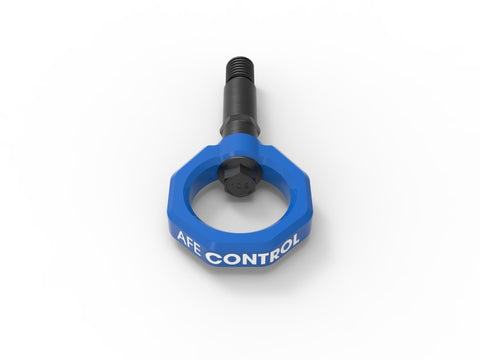 aFe Control Rear Tow Hook Blue 20-21 Toyota GR Supra (A90) - 450-721002-L