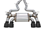 AWE Tuning BMW F8X M3/M4 SwitchPath Catback Exhaust - Diamond Black Tips - 3025-43074