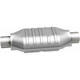 MagnaFlow Univ Cat Conv 2.5in Inlet/Outlet Center/Center Oval 12in Body L x 7in W x 16in Overall L - 51556