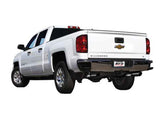 Borla 14 Silv/Sierra 1500 C/B Touring Exh/2.75in in Muffler 2.25inout 4inTIp SS Rear Exit-Blk Chrome - 140535BC