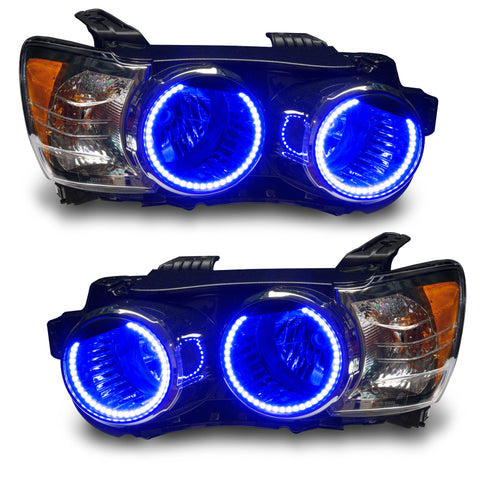Oracle 12-15 Chevy Sonic Pre-Assembled SMD Headlights - ColorSHIFT w/ Simple Controller - 8104-504