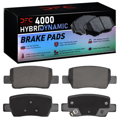DFC 21-26 Kia Soul Rear 4000 Hybridynamic Brake Pads - 4000-2373-10