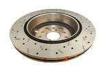 DBA 08-10 STi/2017 BRZ w/Perf. Pkg. Dual-Drilled Rear Drilled & Slotted 4000 Series Rotor - DBA42656XS-10