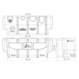 Titan Fuel Tanks Universal 100 Gallon In-Bed Transfer Tank - 5015100