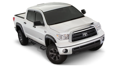 Bushwacker 07-13 Toyota Tundra Fleetside Pocket Style Flares 4pc 97.6/78.7/66.7in Bed - Black - 30911-02