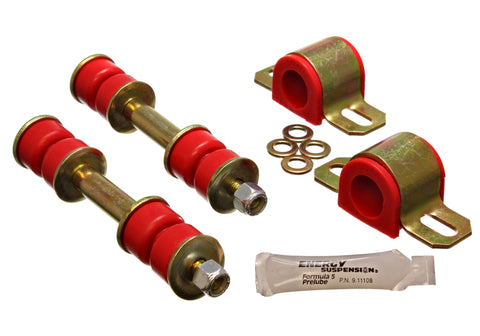 Energy Suspension 79-94 Toyota Pickup 2WD (Exc T-100/Tundra) Red 25mm Front Sway Bar Bushing Set - 8.5104R