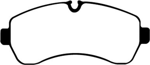 EBC 07+ Dodge Sprinter 3500 Greenstuff Front Brake Pads - DP61928