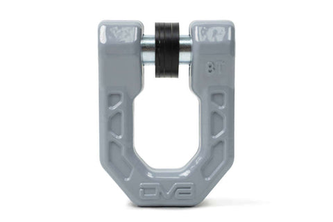 DV8 Offroad Elite Series D-Ring Shackles - Pair (Gray) - UNSK-01GR